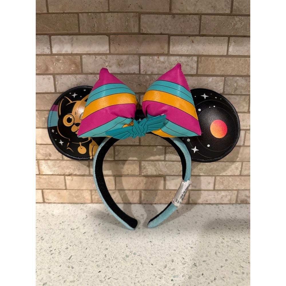 Disney Parks 2022 Pixar Lightyear Movie Star Buzz Lightyear Minnie Ear Headband.